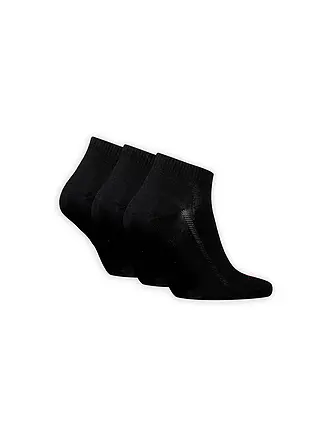 LEVI'S® | Chaussettes sneaker lot de 3 noir | schwarz
